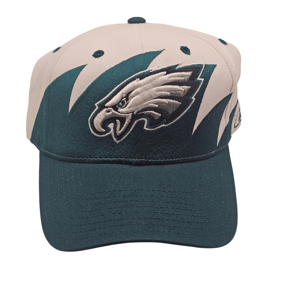 Vintage Philadelphia Eagles Reebok Sharktooth Hat NFL Y2K Strap Deadstock NWT